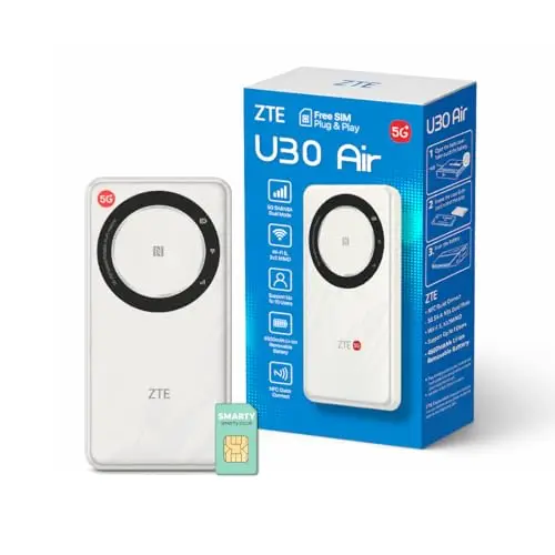 zte u30 air routeur 5g wi-fi 6
