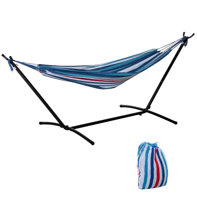 Outsunny Hamac de Jardin avec Support