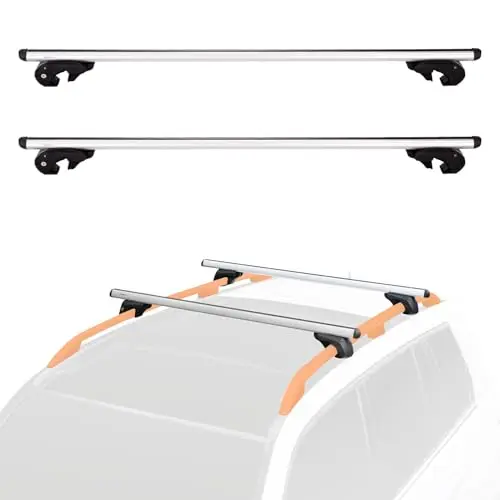 amazon basics barres de toit 142 cm