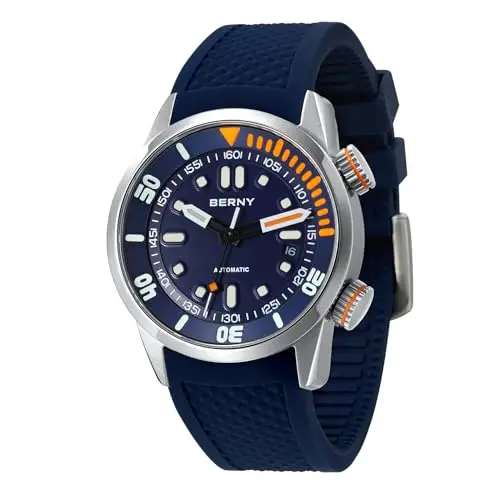 BERNY Montre de plongée automatique