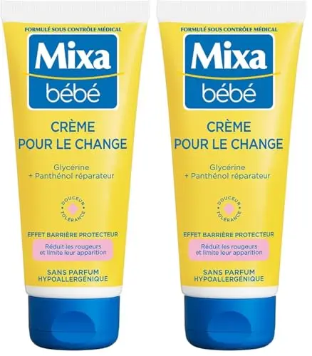 Mixa Bébé Crème pour le Change, 100 ml