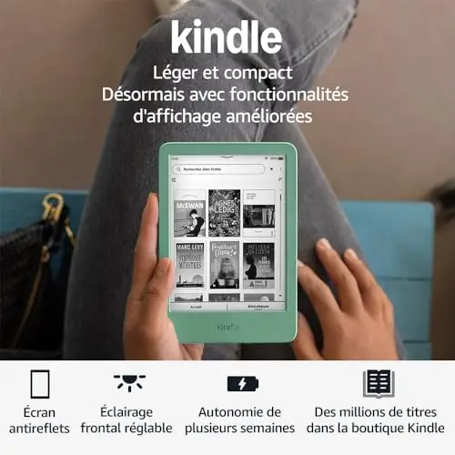Kindle Nouvelle Génération Liseuse Verte