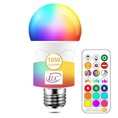 iLC Ampoule LED E27 RGBW