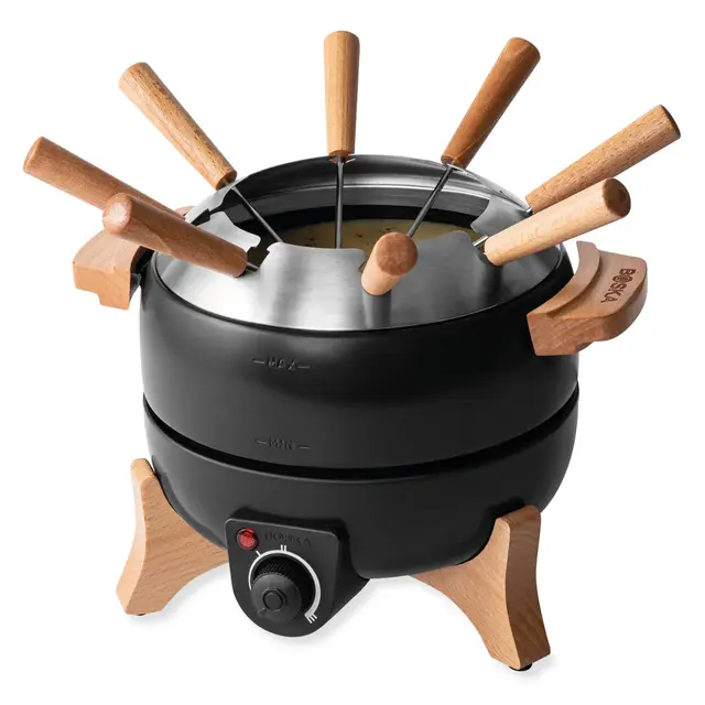 Boska Service à Fondue Électrique Party - Fondue electrique - Pour Fondue de Fromage, Fondue au Chocolat, Hotpot, Fondue chinoise - Appareil a fondue electrique - Contrôle de Température - 2.3 L