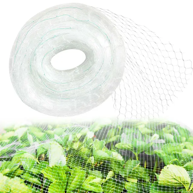 Filet de Protection Chat,3 * 10m Protection Fenêtre Chat sans Percer,Filet Volière,Maille Carrée de 2.5cm, Réutilisable,Léger Et Durable,pour Jardin,Balcons,Potagers,Vergers,Fermes(Blanc)