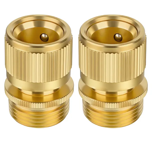 NUTKIT Raccord Tuyau Arrosage Laiton