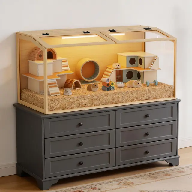 bingopaw cage hamster bois