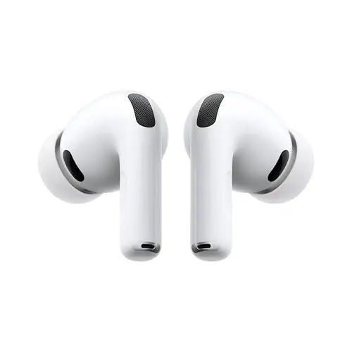 Apple AirPods Pro 3 Écouteurs sans Fil, réduction Active du Bruit, détection de la fréquence Cardiaque, écouteurs Bluetooth, Audio Spatial, Son Haute-fidélité, Recharge USB-C