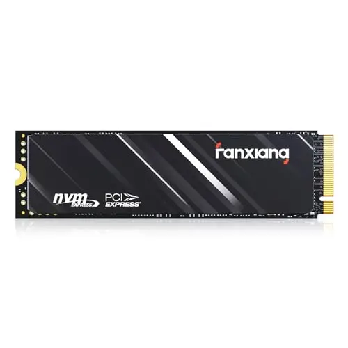 fanxiang SSD 1TB NVMe PCIe 4X4 M.2 2280 Jusqu'à 4800Mo/s 3D NAND -SSD Compatible avec PS5 - Idéal pour Les Gamers et Professionnels - S690Q