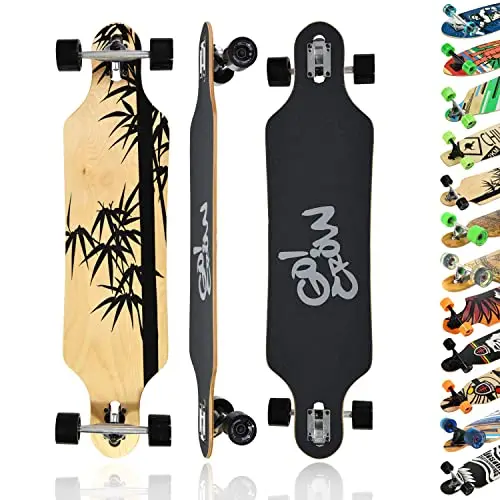 Maxofit Longboard en Bois