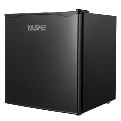 YASHE Mini Réfrigérateur 52L Noir Porte Réversible