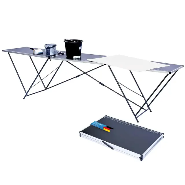 Table à tapisser 3m Table pliable pour tapisser 3 m avec graduation et poignée de transport