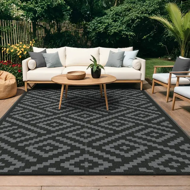 GENIMO Tapis extérieur réversible