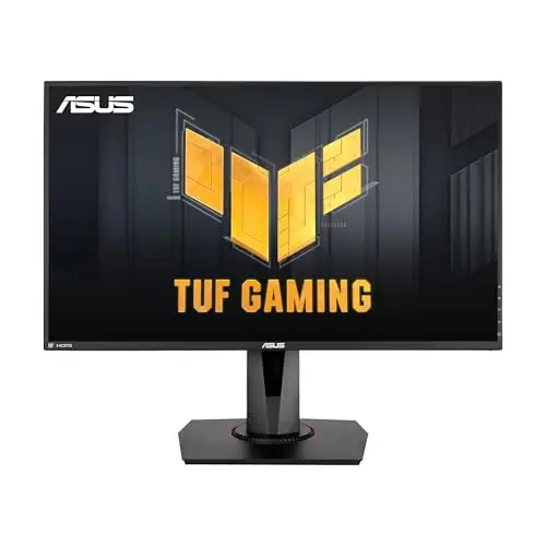 ASUS TUF Gaming VG279QM HDR Gaming Monitor - 27 inch Full HD (1920 x 1080), Fast IPS, 280Hz, 1 ms (GTG), Extreme Low Motion Blur Sync, G-Sync Compatible, DisplayHDR 400, Black