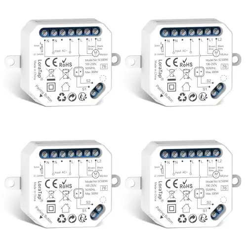 LoraTap Interrupteur Volet Roulant Connecté