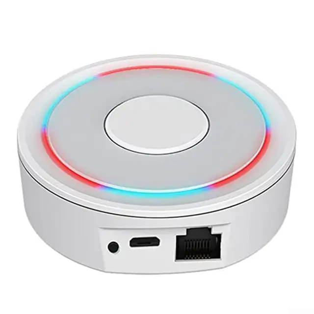 Pour Smart Home Hub Bridge pour application Tuya For Smart Life, commande vocale avec Alexa et Google Assistant, Ethernet pour passerelle pour appareils d'automatisation à distance
