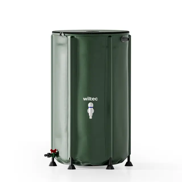 Wiltec Récupérateur d'eau pliable 250L