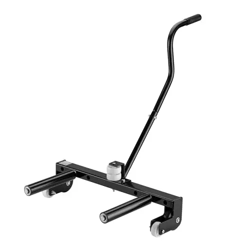 XPOtool Chariot de Montage pour pneus Acier Charge 250kg 17-56,5 cm (6,5-22,5") Démonte - pneus Poignée Ergonomique Décolle-Pneu Équipement Garage Atelier Entretien Véhicule
