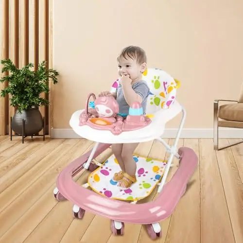 HUOLE Trotteur Bébé 3 en 1 Evolutif