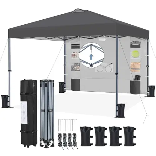 Yaheetech Tonnelle Pliante 2,5x2,5m