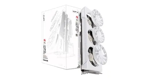 Karta GRAF. XFX QicksilverRX 7800XT Magnetic Air WH
