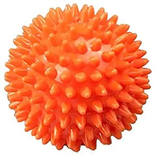 Balle picots orange Ø8 cm medium vrac