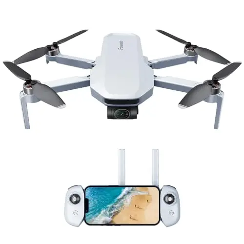 Potensic ATOM 4K GPS Drone avec Gimbal à 3 Axes, Transm. Vidéo 6KM, Moins de 249g, Temps de Vol 32 Mins, Vitesse Max. 16m/s, Suivi Visuel, QuickShots, FPV Quadcopter pour Débutants et Adultes, C0