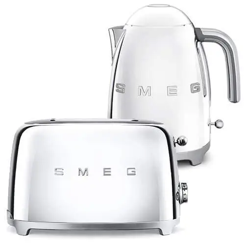 Smeg TSF01SSUK Grille-pain rétro