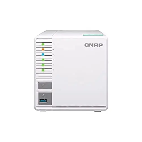 QNAP TS-328 Desktop NAS Gehäuse mit 2 GB DDR4 RAM, Powerful 3-Bay Storage Server