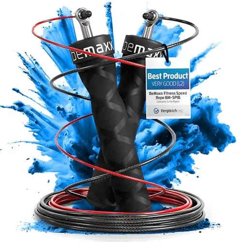BeMaxx BM-SP1B Corde à Sauter Ajustable Speed Rope