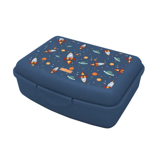 NERTHUS Boîte à déjeuner pour enfants, boîte à déjeuner, légère et facile à nettoyer, Espace
