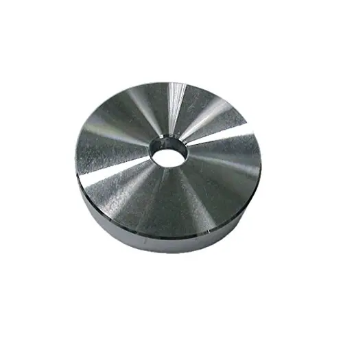 Reloop RP Puck - convient à toutes les platines, pour jouer des disques vinyles de 7", argent