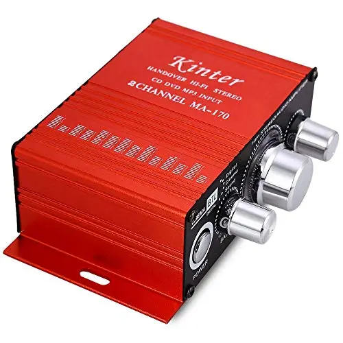 DollaTek kinter ma-170 mini 12v 20w amplificateur stéréo hi-fi booster dvd mp3 haut-parleur