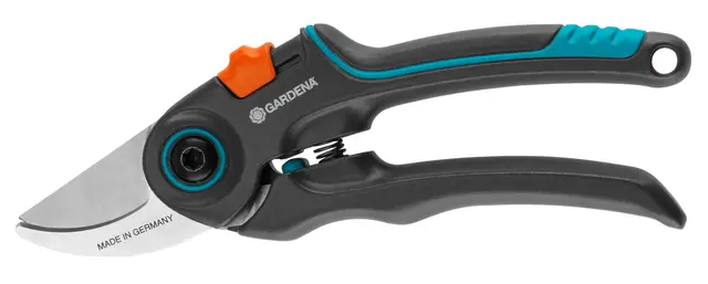 Gardena - Sxe9cateur ExpertCut : Sxe9cateur de prxe9cision, coupe bypass pour branches/rameaux/arbres fruitiers, diamxe8tre de coupe max. 22 mm, deux largeurs de poignxe9e rxe9glables (12203-20)