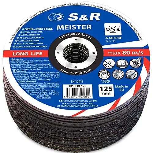 S&R Disque à tronçonner 125mm