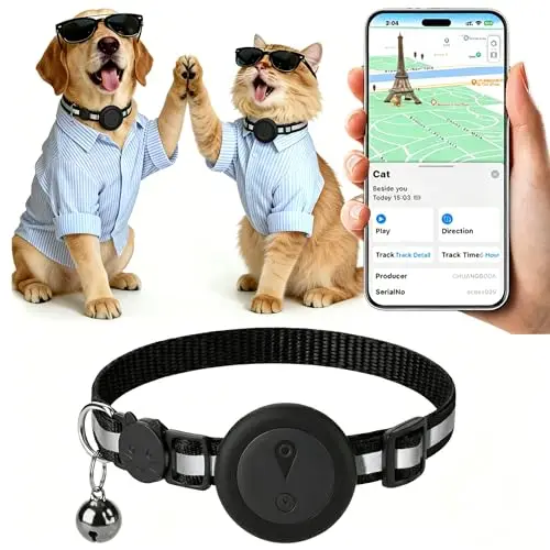 Syeioxn Collier GPS pour Chats et Chiens