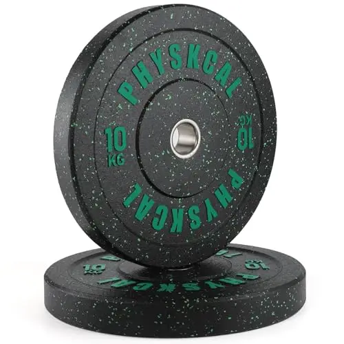 PhysKcal Hi-Temp Bumper Plates Olympiques 2 × 10 kg