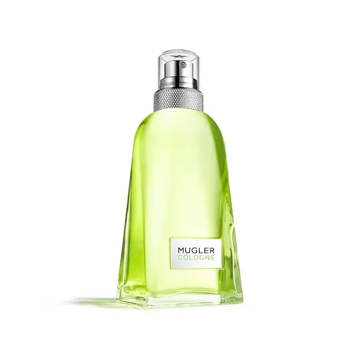 MUGLER COLOGNE Eau de Toilette – Parfum Mixte Homme et Femme - Fragrance fraîche légère musquée et vivifiante – Bergamote, Musc Blanc et Petit Grain - Tenue Longue Durée – Spray Vaporisateur 100 ml