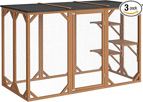 WilTec Enclos extérieur pour chat
