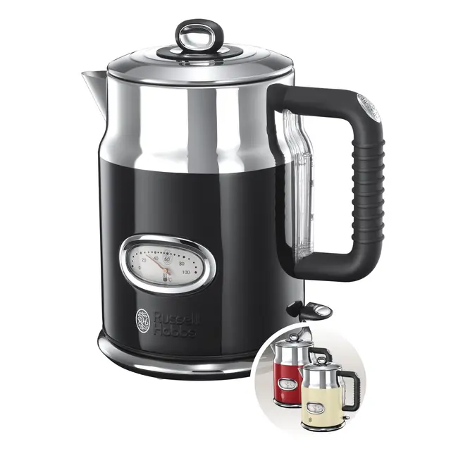 Russell Hobbs Bouilloire Retro Noire