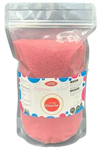 Hopser Food Fun Candy Floss Carie au sucre | Arôme Cerise Sachet 1 Kg