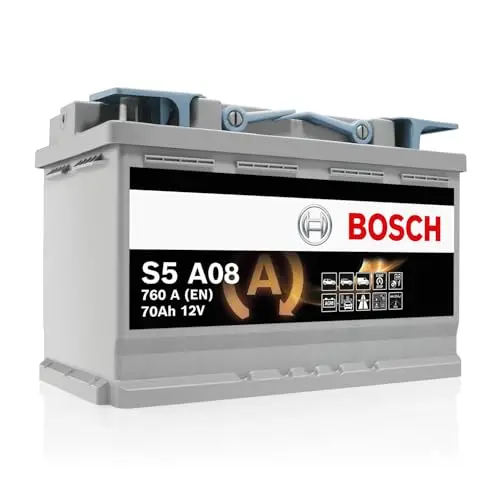 Bosch S5A08 Batterie auto AGM