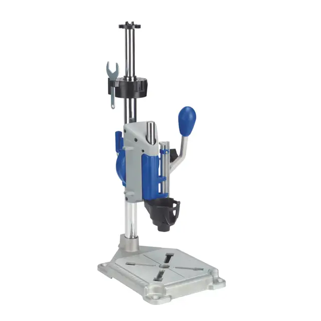 Dremel 220 Support Perceuse à Colonne Workstation pour Outil Rotatif Multifonction avec Guide Perçage pour Percer [Classe énergétique A]