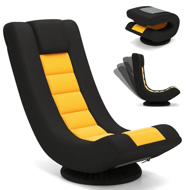COSTWAY Fauteuil Gaming Pliable