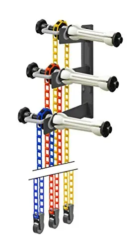 Bresser Système de Suspension pour Studio Photo MB-1 pour 3 Rouleaux de Fond pour Montage Mural ou au Plafond