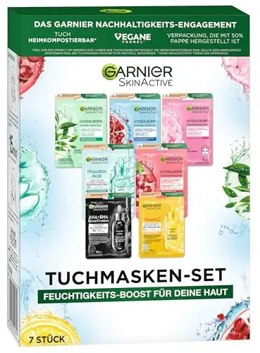 Garnier Masques Tissus Hydratants
