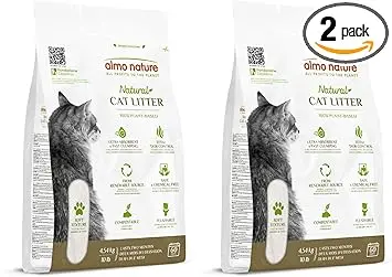 Almo nature- Litière pour Chat - 4,54 kg (Lot de 2)