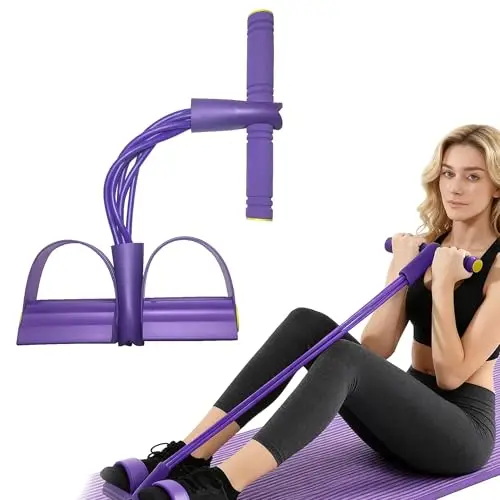 RYUM Wtrs002 Bandes de Résistance avec Poignées 6 Tubes Latex