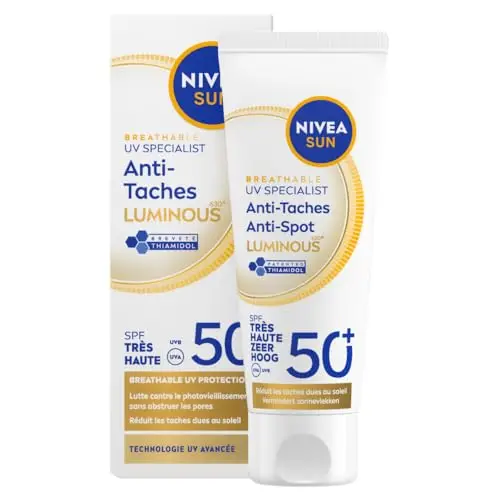 NIVEA SUN Fluide solaire visage Luminous 630
