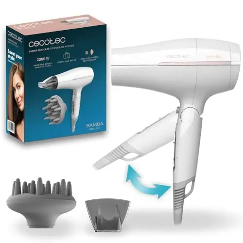 Cecotec IoniCare Power&Go Heaven Sèche-Cheveux de Voyage Pliable